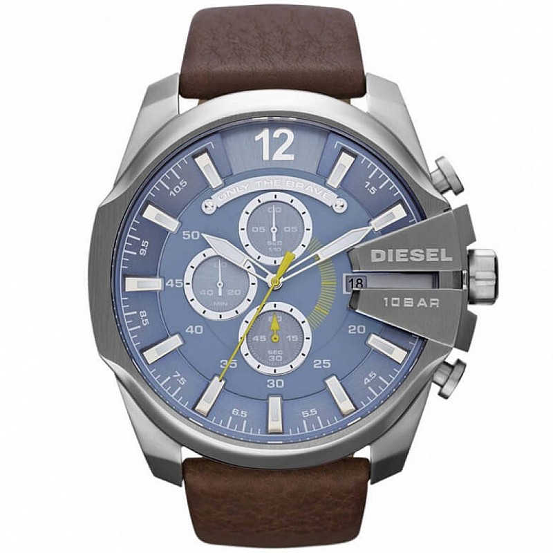 Diesel DZ4281 Mega Chief Chronograph | Кафяв часовник за мъже